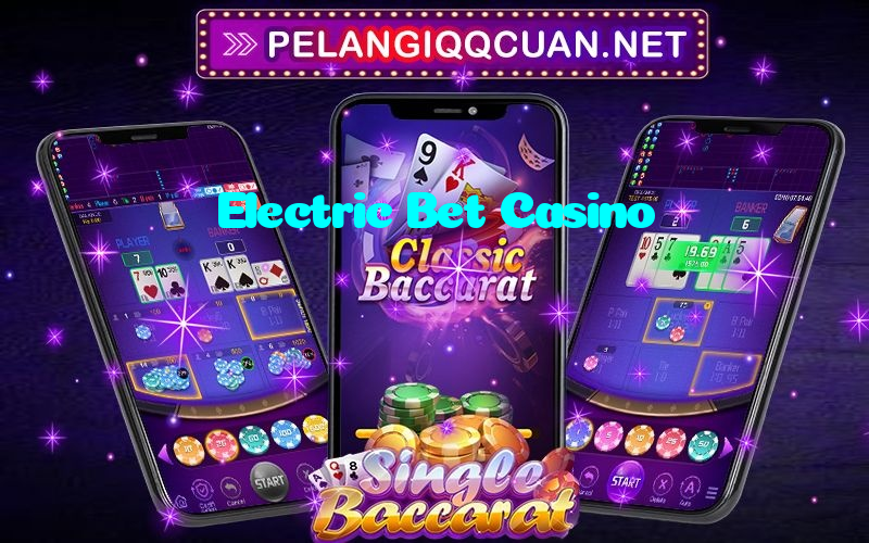 Electric Bet Casino casino presented on mobile device in Pakistan with slots and live games