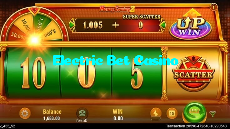Electric Bet Casino casino presented on mobile device in Pakistan with slots and live games